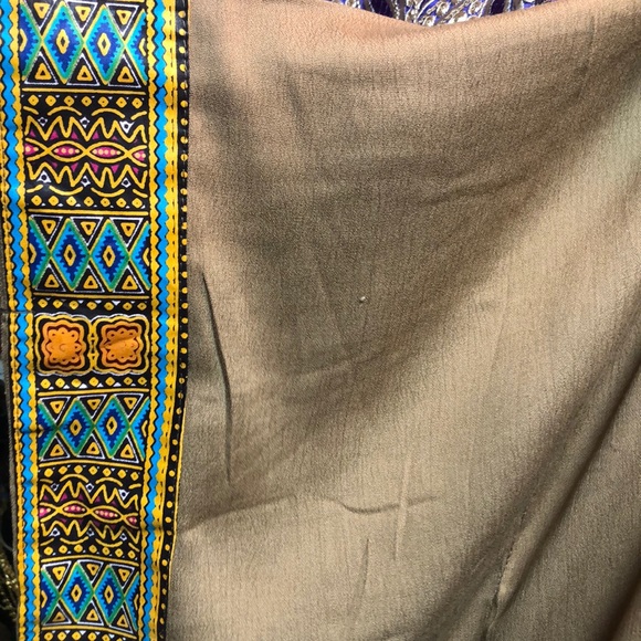 Mid sleeve long African dress - Picture 3 of 3